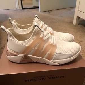 Mark Nason by Skechers White and pink sneakers